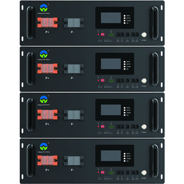 Rack-mounted energy storage equipment